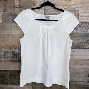 Ann Taylor blouse. White. size 12